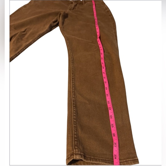 Hollister Brown High Rise Mom Jeans | Very Good Condition - Picture 6 of 8